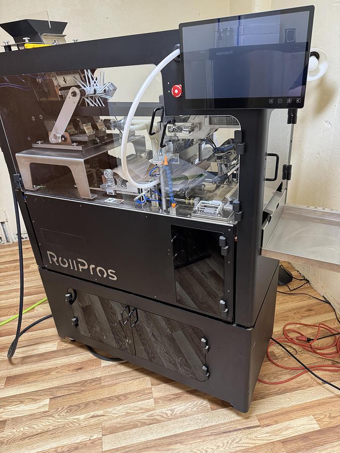 Used RollPros Blackbird 2.0 Automated Prerolling Machine - 900 prerolls/hr (Air Compressor Included)