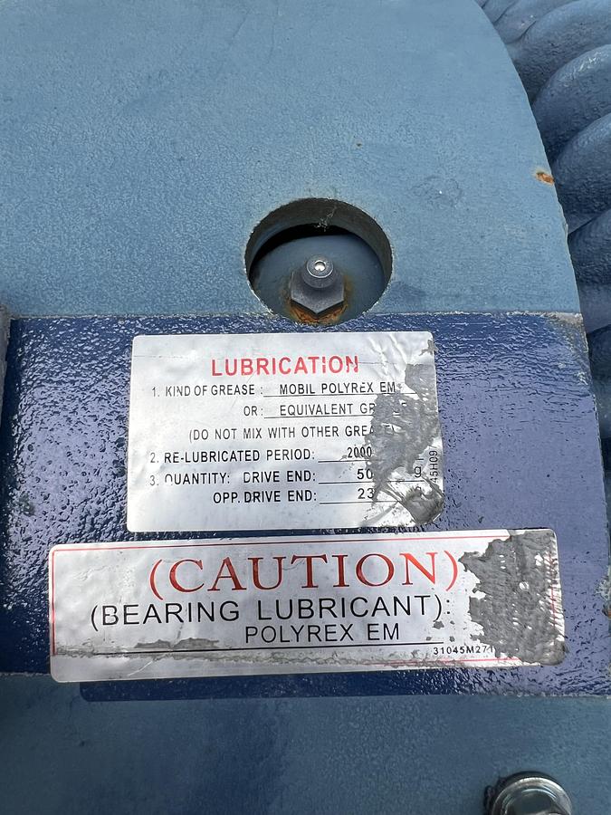 Hibon Positive Displacement Blower NX5S with 50hp Motor