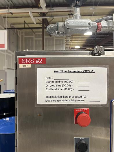 Used Gently Used Pinnacle - Falling Film Evaporator Solvent Recovery System (SRS Model)