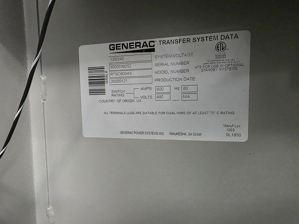 Used Atlas Copco 145kW Diesel Generator