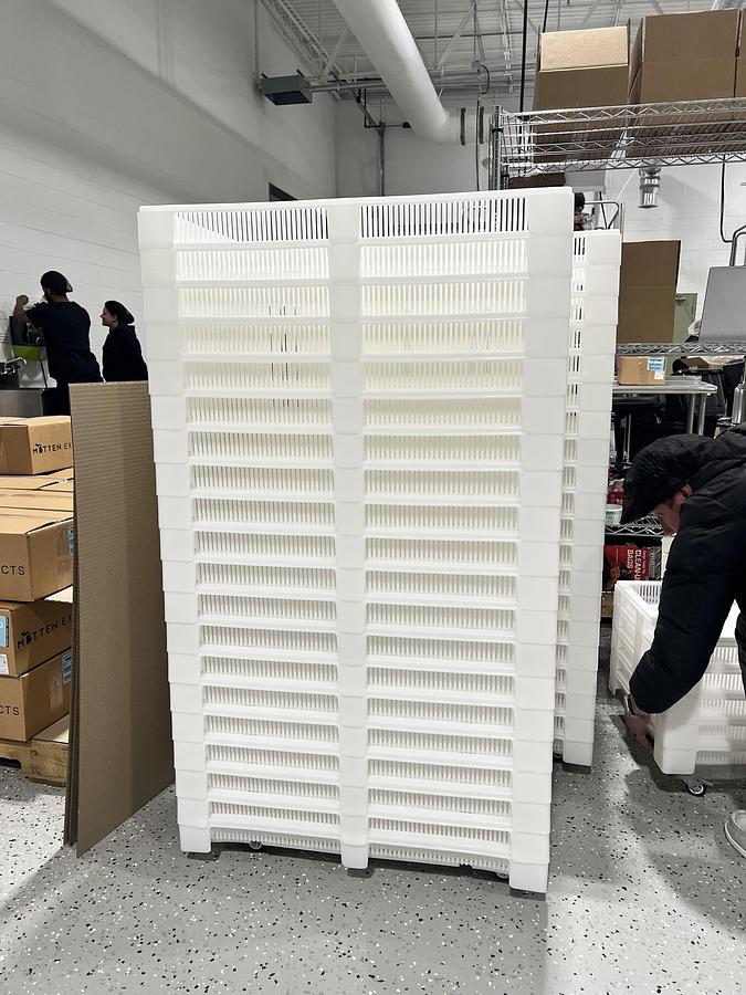 Food Grade Gummy Racks with Dolly