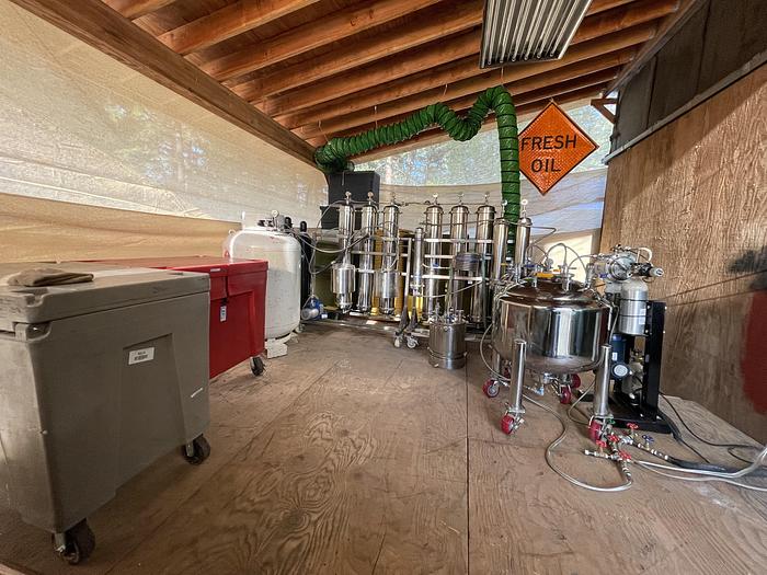 Used *FIRESALE* Turn-Key Hydrocarbon Extraction System by Extractor Solutions, all ancillary included