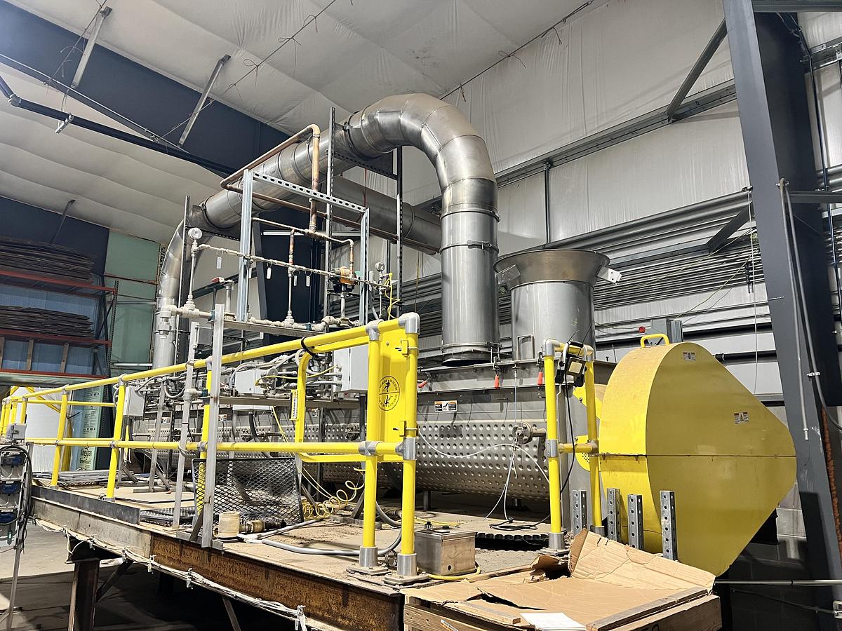 Used Flash Freeze Thermal Screw Nitrogen Sprayer