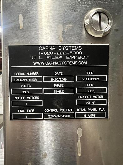 Used Capna Ares Falling Film Evaporator 