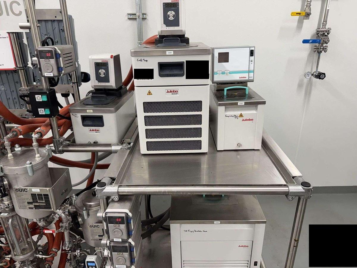Used UIC Wiped Film Distillation Model KD6
