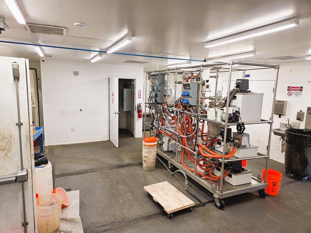 Used Precision CDU 10k Turnkey Wiped Film Distillation