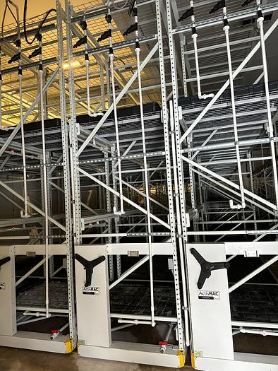 Used SpaceSaver Indoor Grow System - with Trays and Shelving