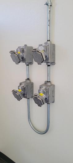 Never Used (2) C1D2 Modular Booths, 40' and 53' Length -
