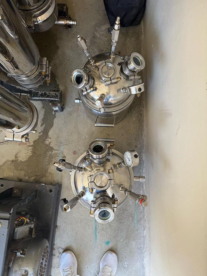 Used Precision PX1 Hydrocarbon Extractor with GC 5000 Gas Compressor - Turnkey System 