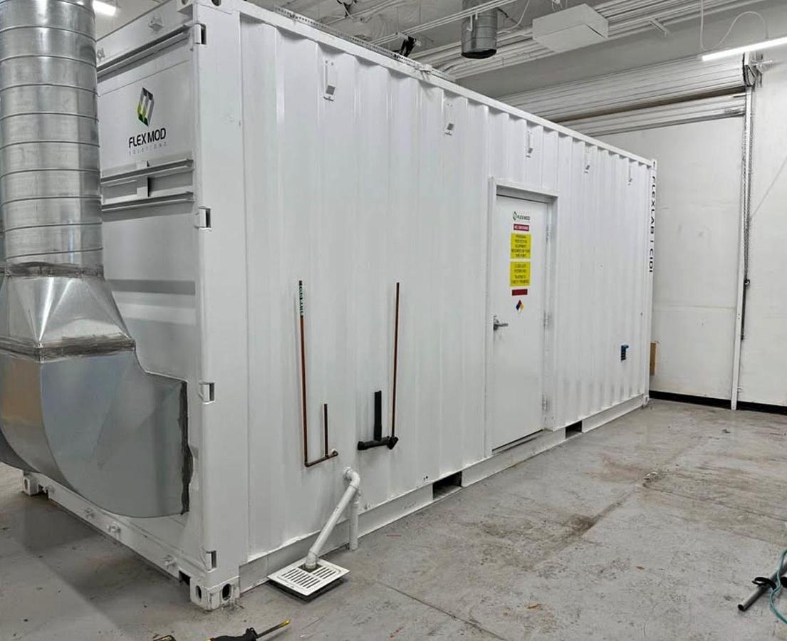 Used Flexmod C1D1 Outdoor Booth 8x20' 