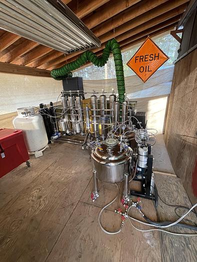 Used *FIRESALE* Turn-Key Hydrocarbon Extraction System by Extractor Solutions, all ancillary included