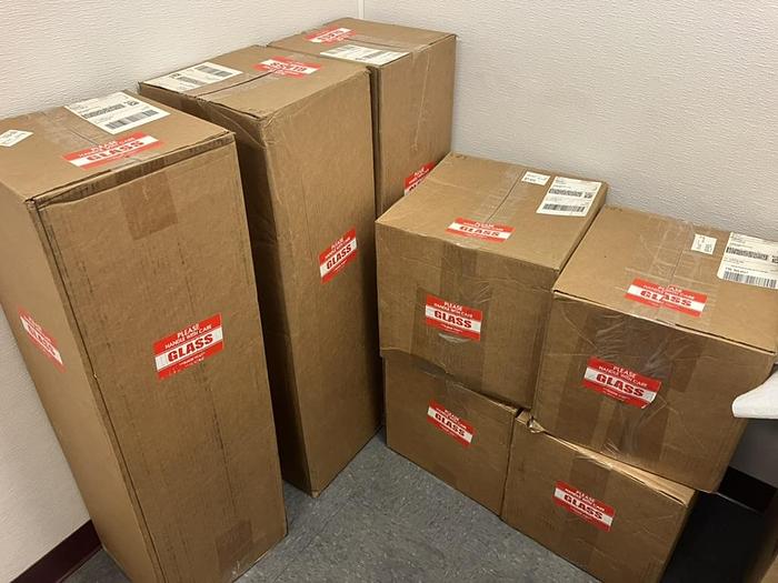 Büchner funnels with Vacuum Pump - Dewaxing Kit