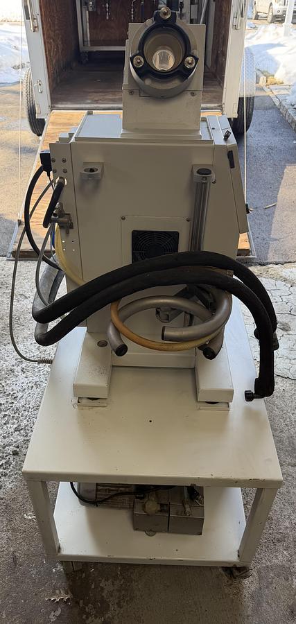 Used Buchi RotaVapor R-220 Pro with Recirculating Chiller and Vacuum Pump