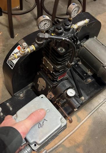 Used PX1 Hydrocarbon Extractor by Precision w/ GC5000 Gas Compressor and Thermo Chiller