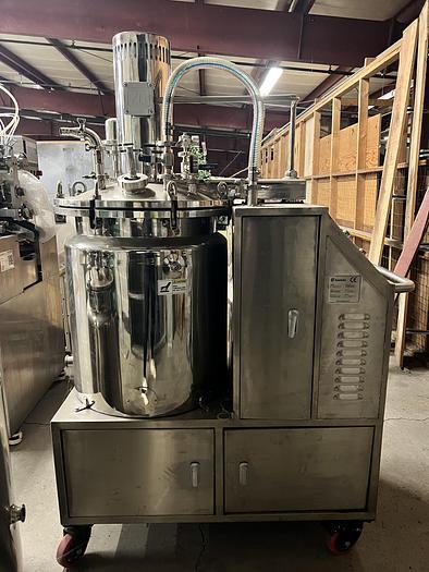 Used SaintyCo Softgel Encapsulation Line – Gelatin Melting, Mixing, Drying & Bottling – Turnkey System