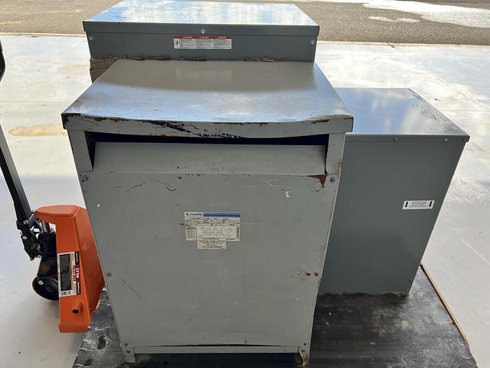 Used Challenger - 3 Phase Transformer 7.5 Kva 575 Delta To 460Y/266
