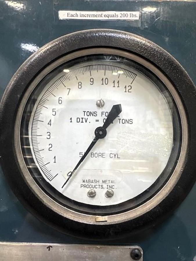 Used Wabash 480 Press – Serial Number 3602206