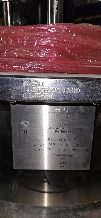 Used PALL Chromatography Column