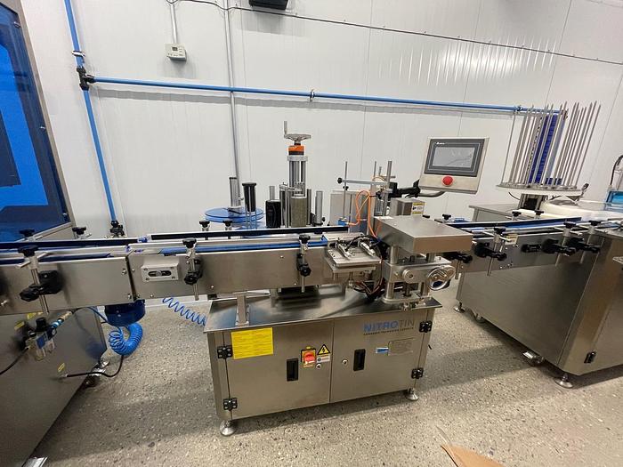Used Nitrotin - Nitrogen Canning Line for Flower or Prerolls