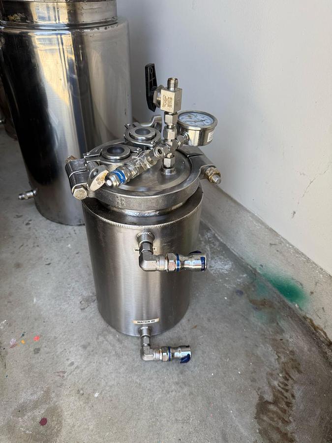 Used Precision PX1 Hydrocarbon Extractor with GC 5000 Gas Compressor - Turnkey System 