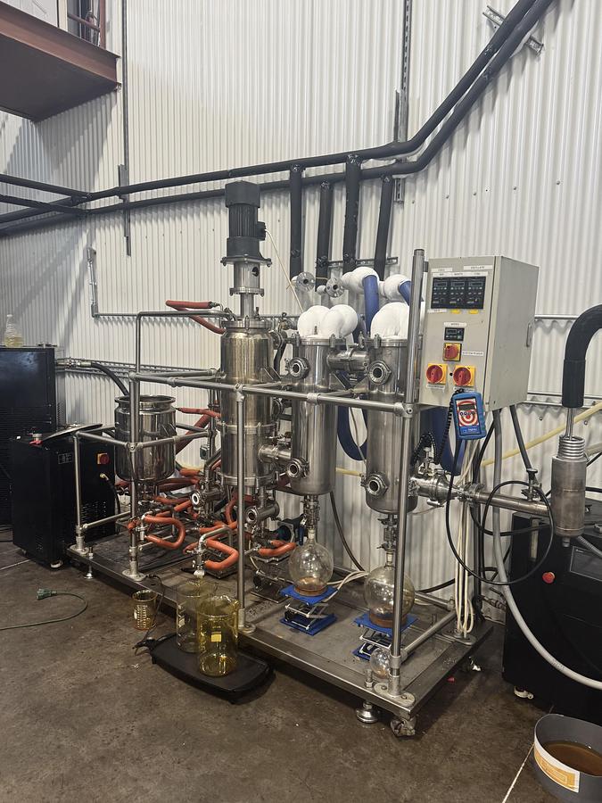 Used 6" Wiped Film Distillation Turnkey System