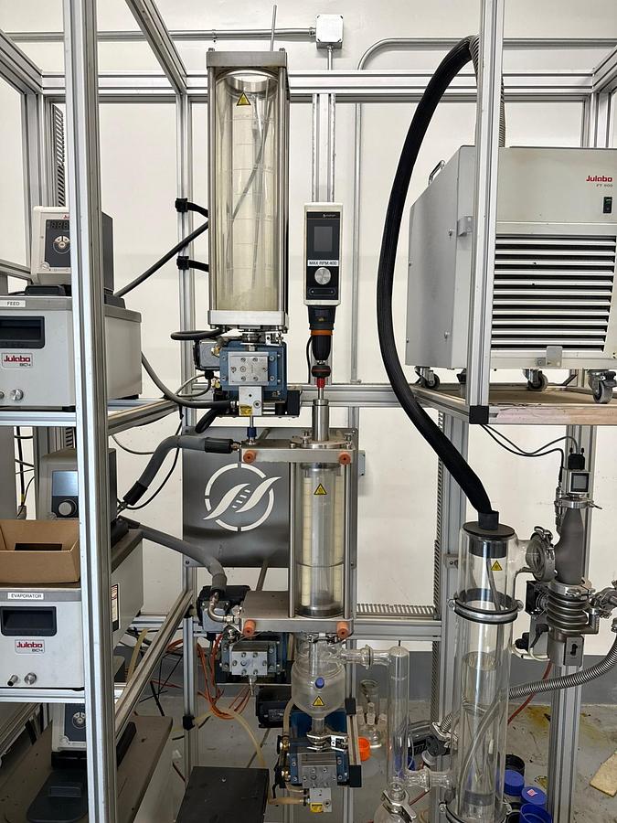 Used Prescott P1000 Pro Wiped Film Distillation – Turnkey System