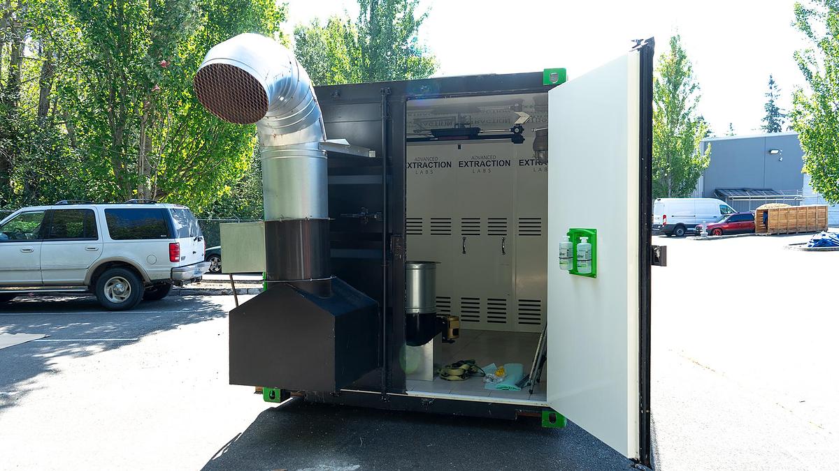 Advanced Extraction Labs C1D1 Extraction Booth Model CS820 | 8' x 8' x 20' |