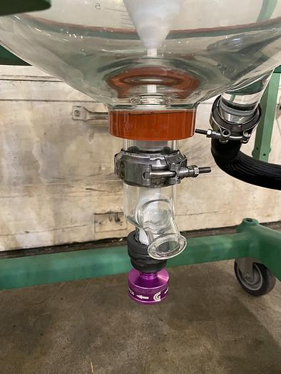 Used ChemGlass 100L Glass Reactor
