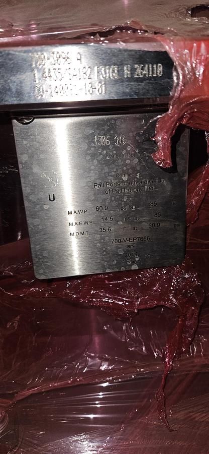 Used PALL Chromatography Column