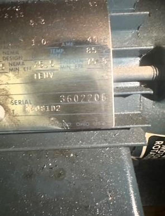 Used Wabash 480 Press – Serial Number 3602206