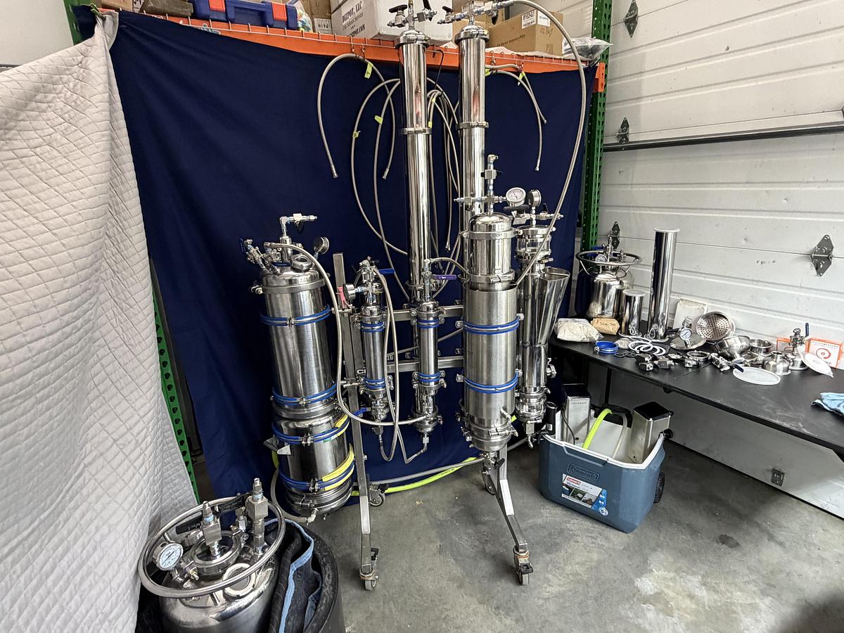 Used Bizzy Bee Turnkey Hydrocarbon Extractor 