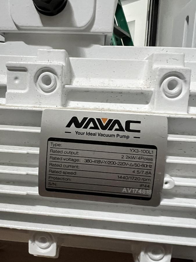 Used NaVac Vacuum Pump NRD48M
