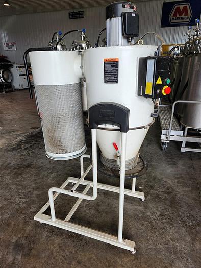 Used JET Cyclone Dust Collection System, MDL JCDC-2