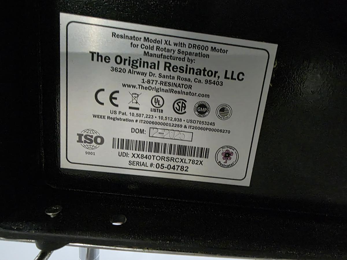 Used Resinator XL Classic Bundle: Bladeless Trimmer, Cryo Sifter, and Ice Water Hash apparatus