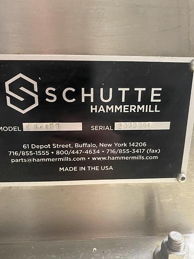 Used Schutte Hammermill KM-4FG