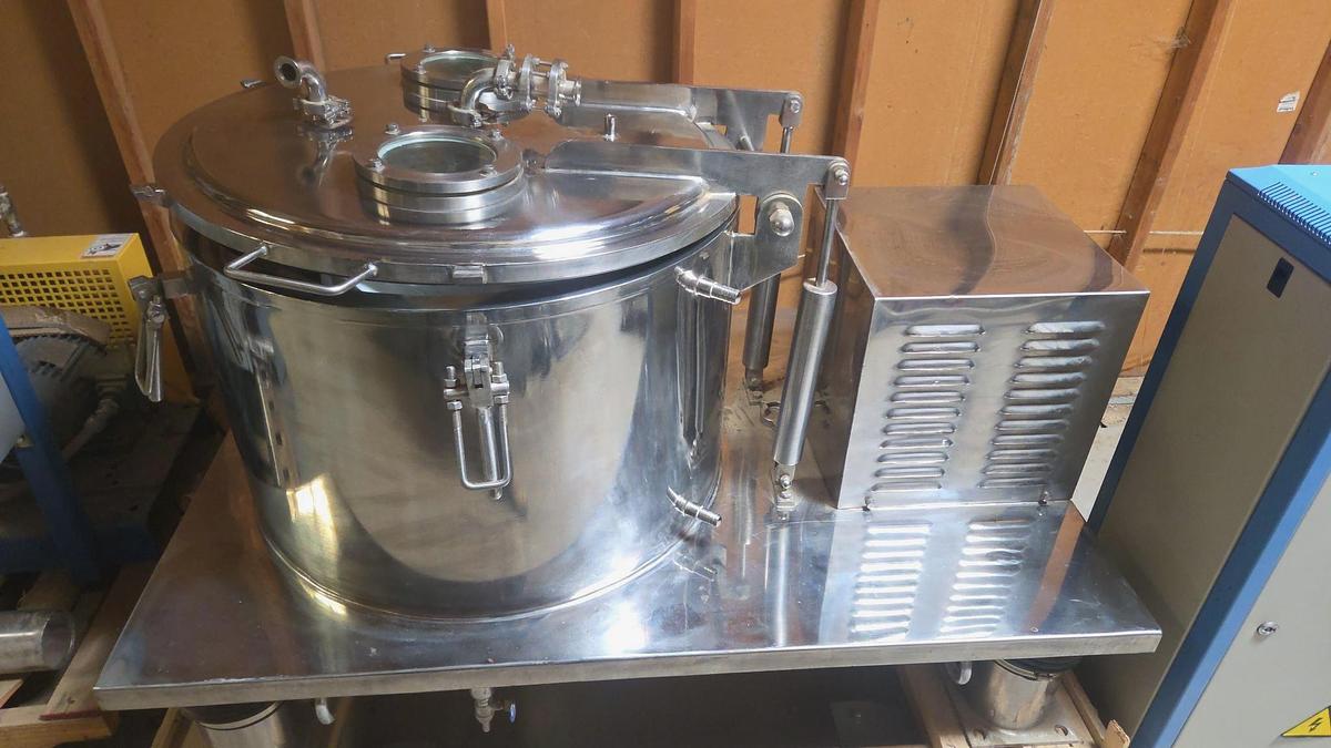 45L Jacketed Stainless Steel Centrifuge w/ Explosion-Proof Motor & Siemens Touch Screen Controller