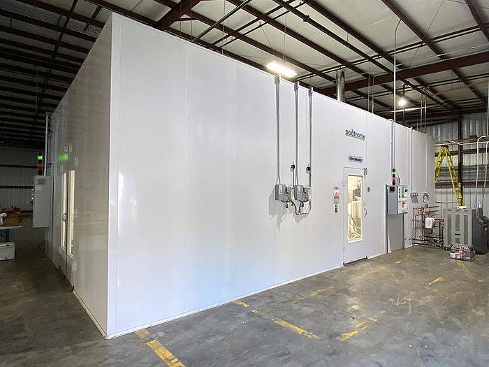Used Podtronix C1D1 Extraction Booths - 20 x 14.5'