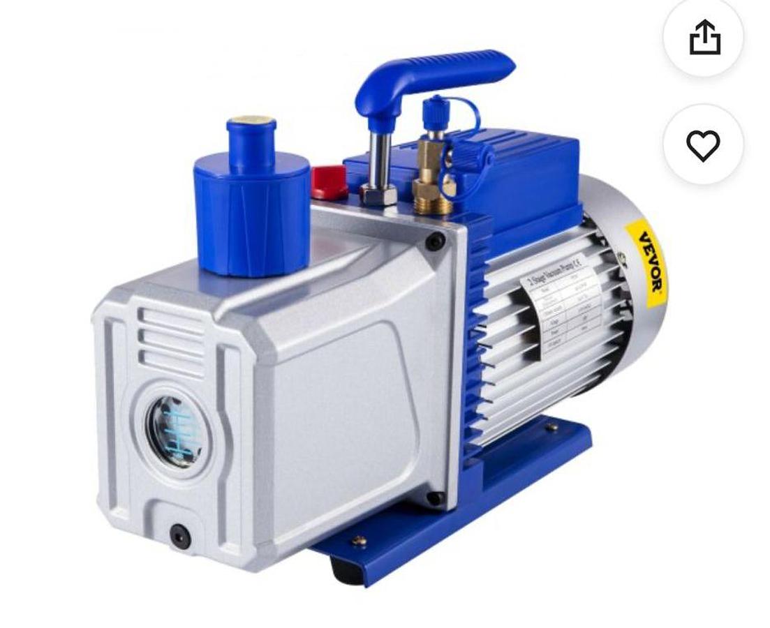 Across International 1.9 cu ft Vacuum Oven with Brand New Pump