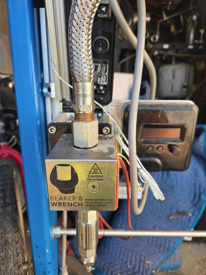 Used Pope 4" Wiped Film Evaporator – Partial System