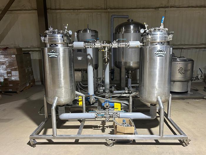 Used High-Throughput Ethanol Turn-Key System from Pinnacle (AES, SRS, centrifuge, storage tanks, all ancillary)