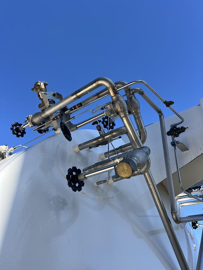 Used External Nitrogen Tank