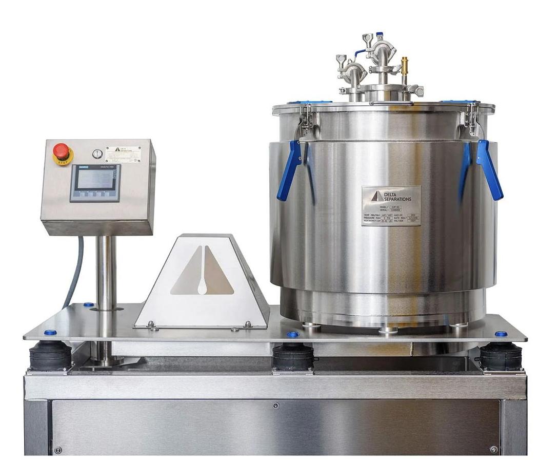 Delta Separations CUP 30 with (10) Kegs, (200) Mesh Bags and (2) Dip Tubes