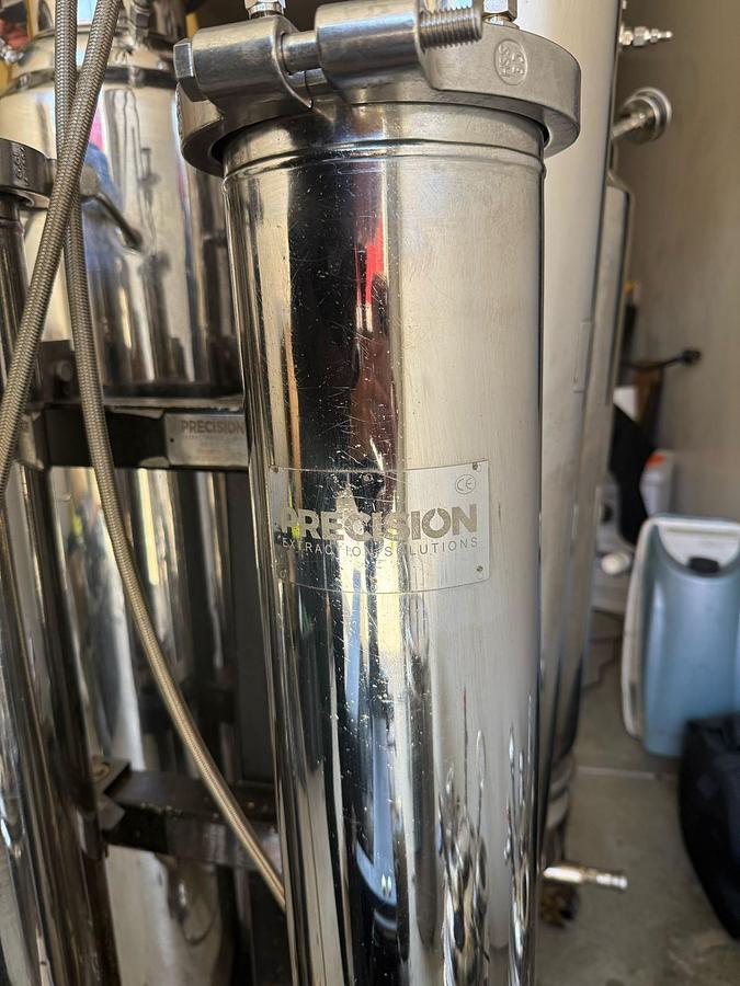 Used Precision PX1 Hydrocarbon Extractor with GC 5000 Gas Compressor - Turnkey System 