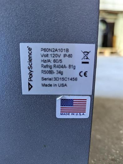 Used Poly Science Coil Chiller P60N2A101B
