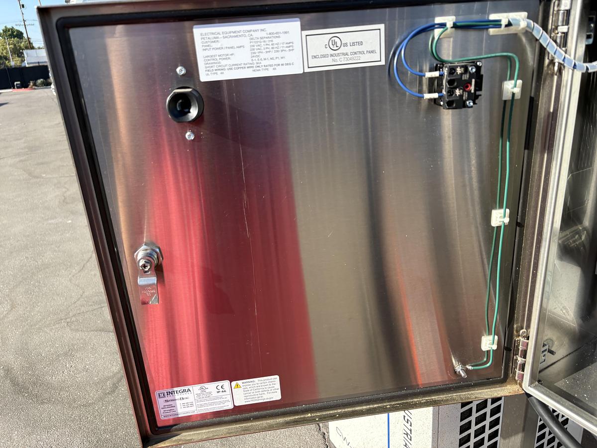 Used Electrical Control Box for Delta Separations CUP30