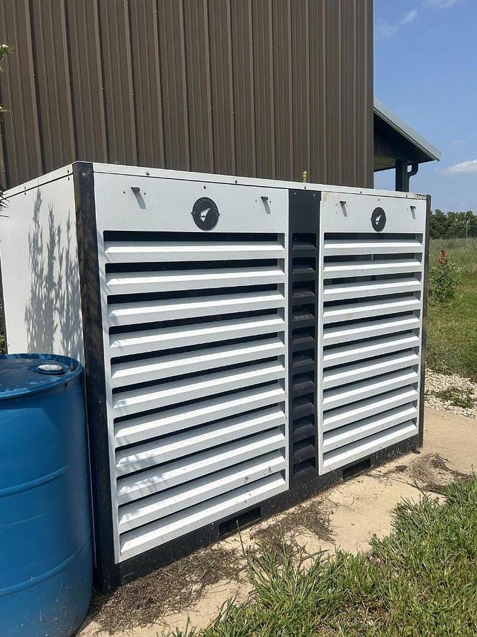 Used Delta Separations FFE 60 Falling Film Evaporator 60gal/hr TURNKEY (Chiller + Heater)