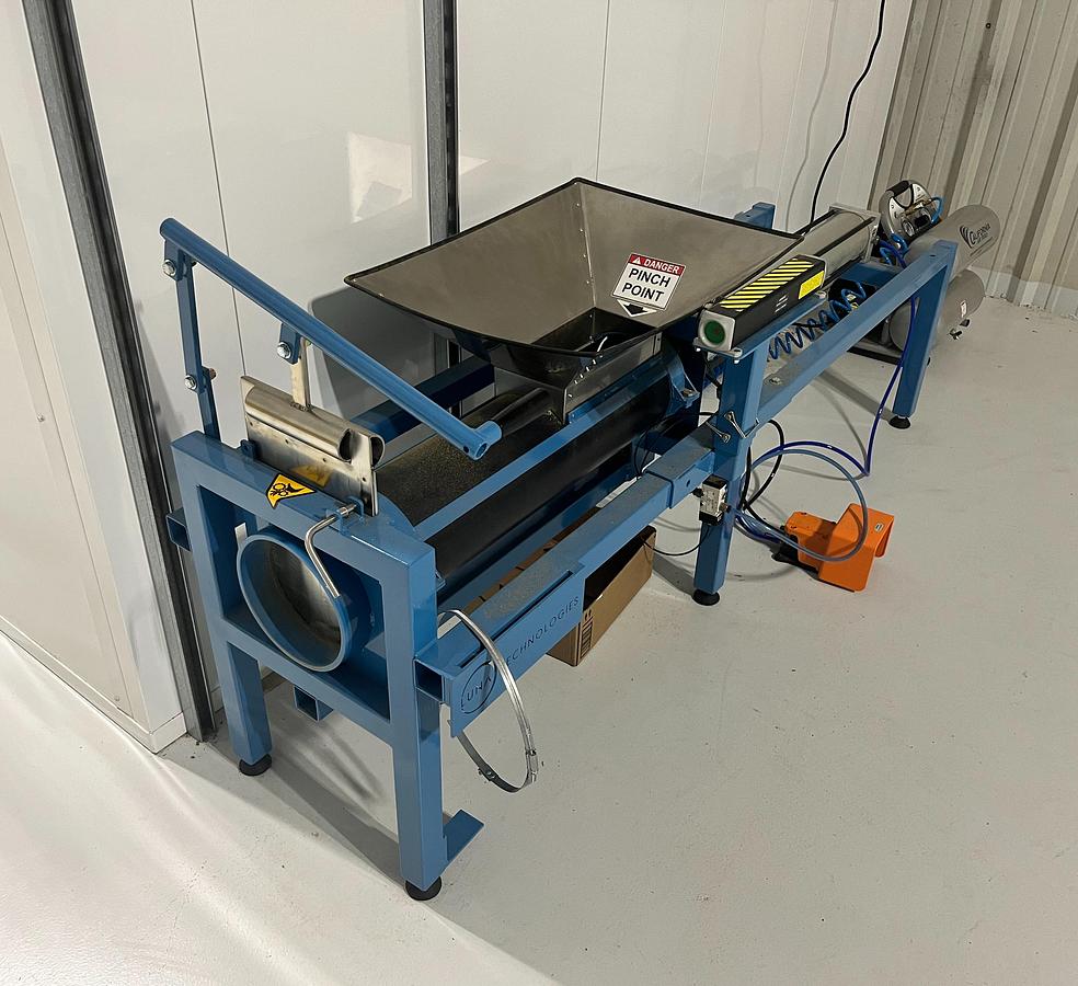 Used Lunatech Biomass Picking Machine & Air Compressor