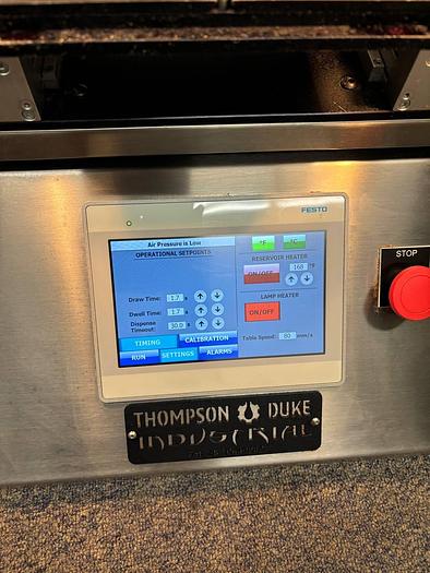 Used Thompson Duke Industrial Model IZR - Automatic Filling Machine