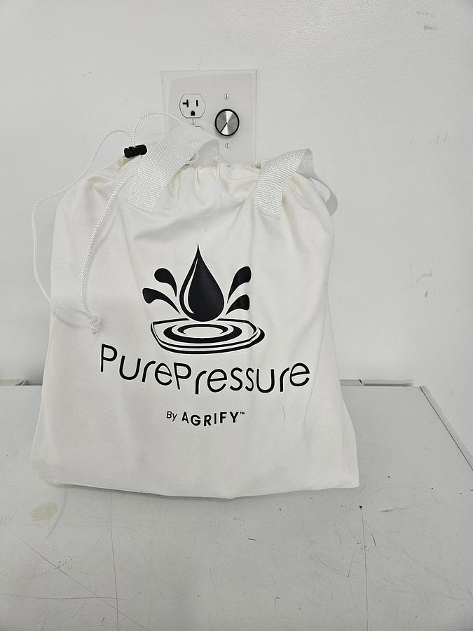 Used Pure Pressure 30 and 45 Gallon Stainless Steel Mixing Buckets w/ Mesh Bags, Fittings, Pump and More