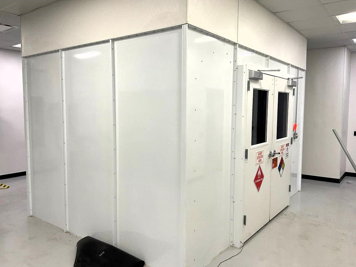 Used Extraction Tek C1D1 Booth – 8x12’ (Fire Suppression Included | UL Listed
